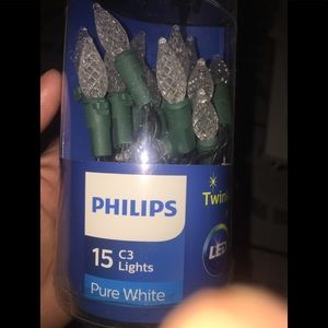Philips 15 c3 lights pure whit led twinkling